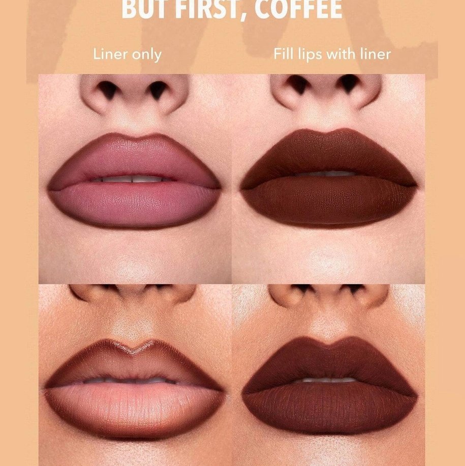 SHEGLAM So Lippy Lip Liner Set - Espresso Kisses Lip Liner - XOXO cosmetics