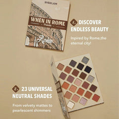 SHEGLAM When In Rome Eyeshadow Palette Eyeshadow - XOXO cosmetics