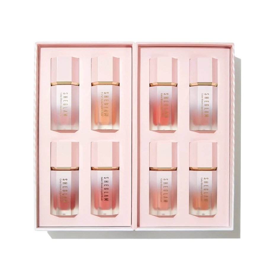 SHEGLAM Color Bloom Liquid Blush Box Blusher - XOXO cosmetics
