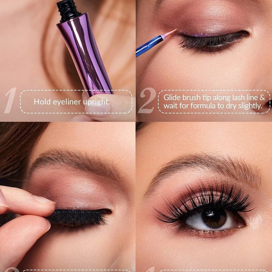 SHEGLAM Eyes Eyelash Glue Liner Transparent - XOXO cosmetics