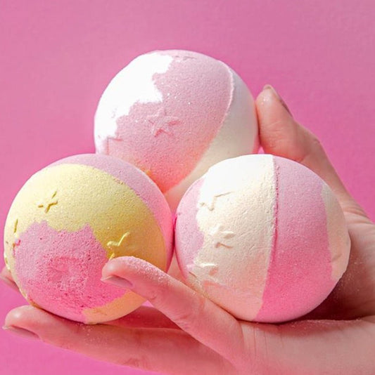Soap and Glory Original Pink Fizz-A-Ball Bath Bomb - Rose & Bergamot Bath Bomb -  soap and glory - XOXO cosmetics