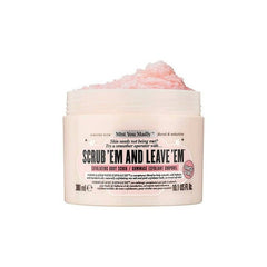 Soap and Glory Scrub 'Em & Leave 'Em Body Exfoliator - 300ml Body Scrub - XOXO cosmetics
