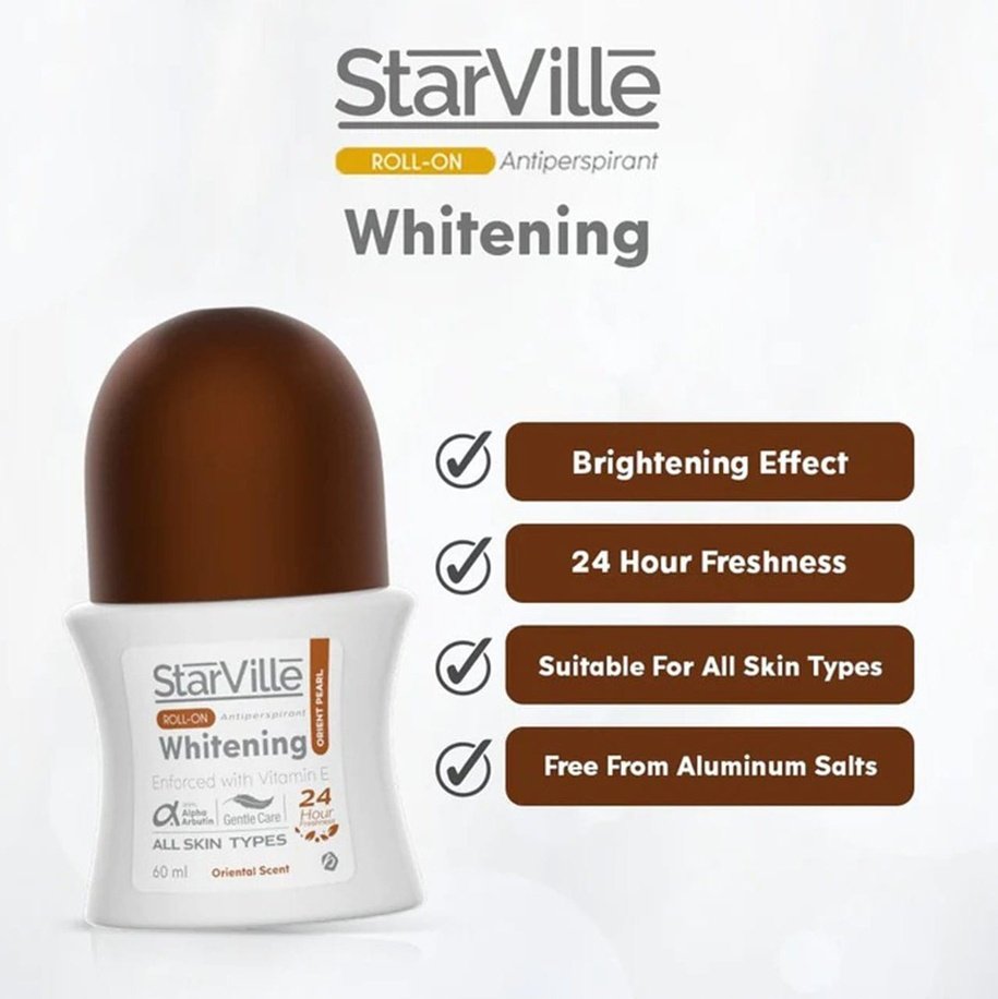 Starville Whitening Roll On Orient Pearl Scent Deodorant - XOXO cosmetics