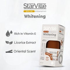 Starville Whitening Roll On Orient Pearl Scent Deodorant - XOXO cosmetics