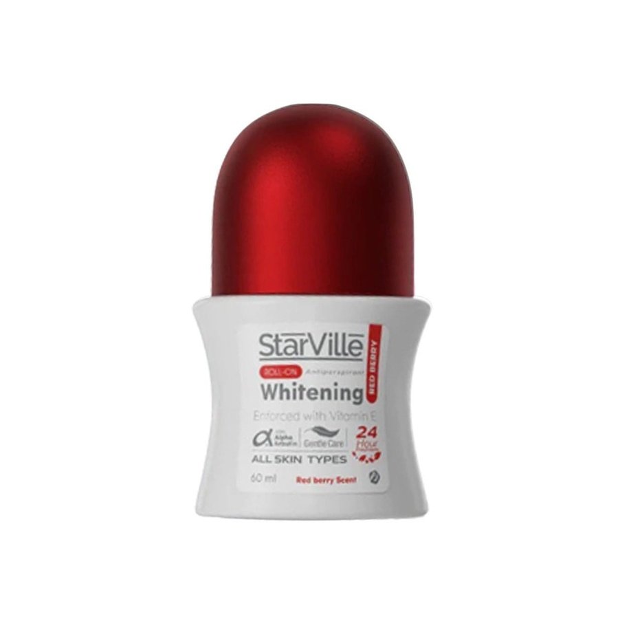 Starville Whitening Roll on Redberry Scent Deodorant - XOXO cosmetics